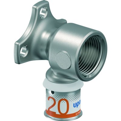 Uponor S-Press Plus Muurplaat 20x3/4'