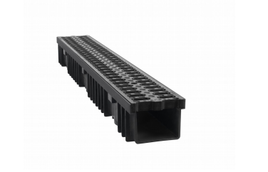 BULK ACTIE! Afvoergoot met Kunststof Rooster 60 Meter