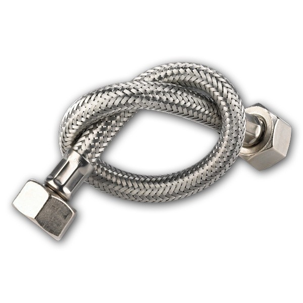 Flexibele Slang 1/2bi x 1/2bi 30CM RVS