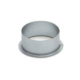 Instortflensbus 125mm. hoogte H=50