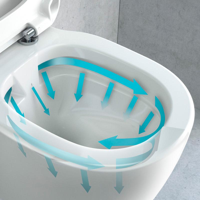 Ideal Standard Connect Rimless + Softclose zitting Wit - K876601 - Afbeelding 3