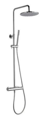 Brondby Chroom Regendouche 250MM met Handdouche en Mengkraan