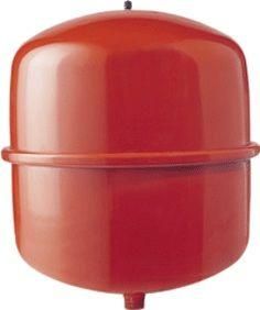 Expansievat 25 liter Voordruk 1 BAR - Rood