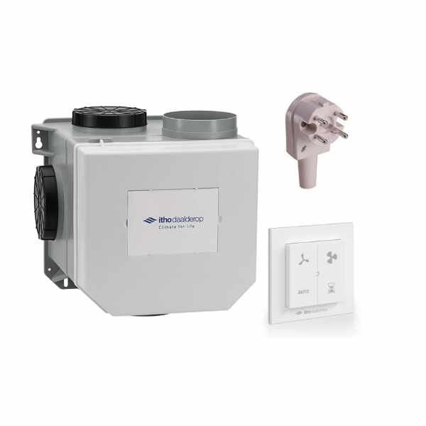 Itho Daalderop CVE-S ECO RFT-N AUTO Zender & Vochtsensor PERILEX