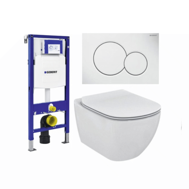 Ideal Standard TESI Aquablade PACK + Geberit UP320 + Drukker