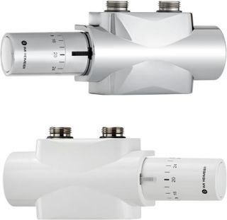 Heimeier multilux recht/haaks 2P 3/4 wit