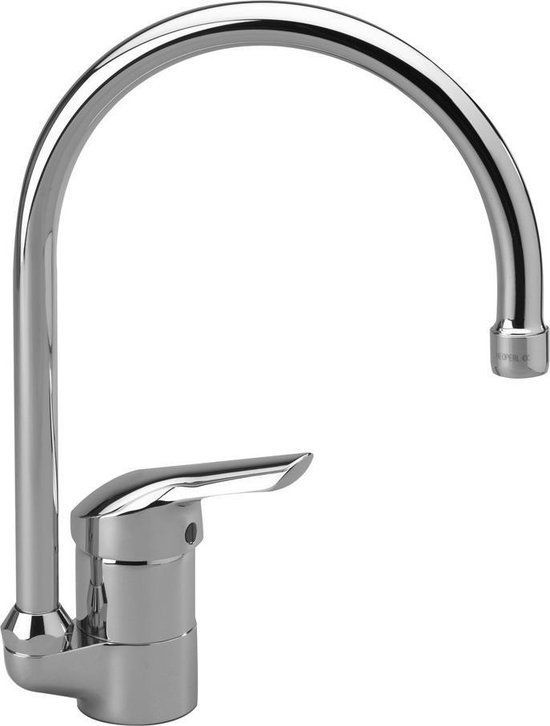 Venlo Nimbus New Keukenkraan 1 Greep Hoge Draaibare Uitloop