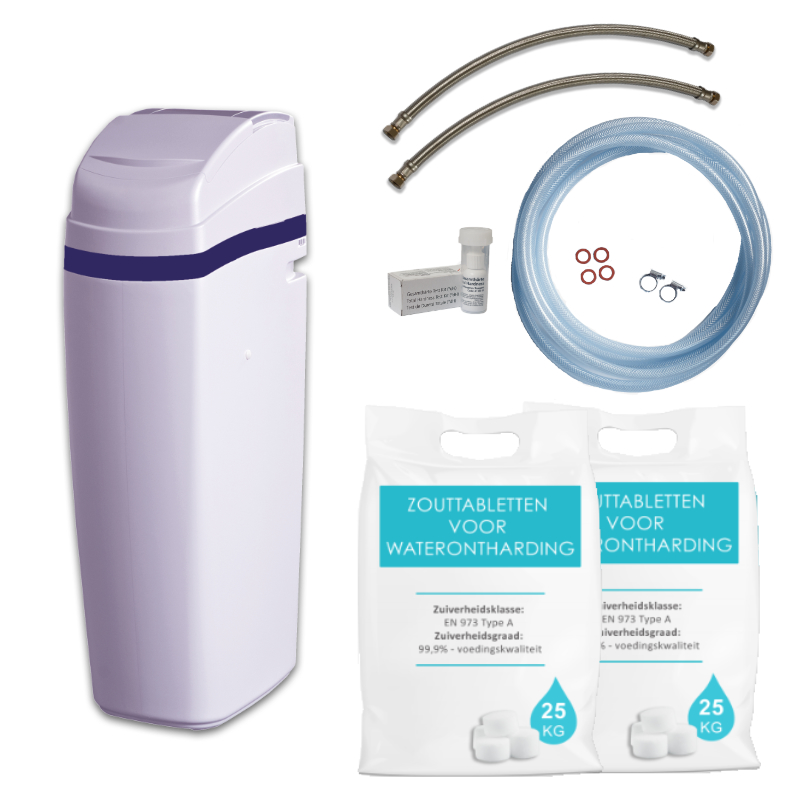 Waterontharder Aquades 25 Liter (1-10 Personen) - Inclusief Aansluitset