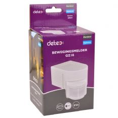 Detec Bewegingsmelder GZ18 Outdoor Wit