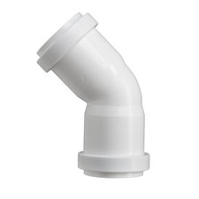 PP Bocht 40MM 45 graden KOMO