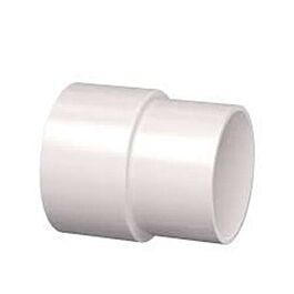 Pvc HWA sok 80mm Wit mof/spie .