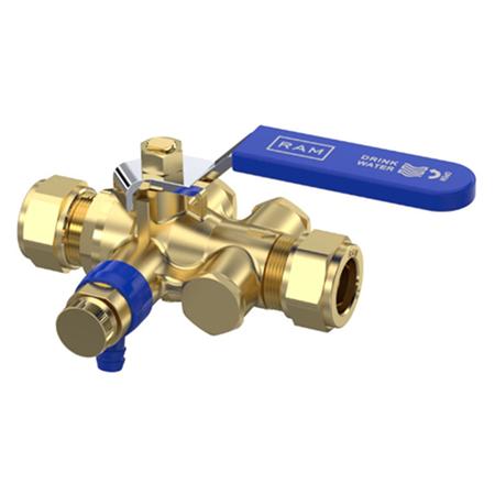 Solar tbe-ea-xs 15x15mm knel/dn15/aftap