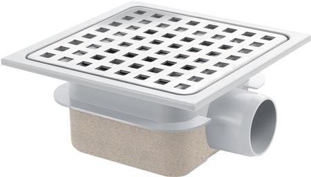 Berg doucheput znd abs/rvs 150x150 zij40