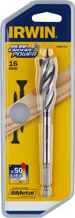 Irwin blue groove power houtboor 22mm