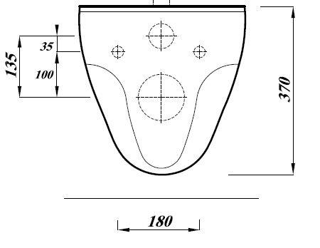 Sol wandcloset primo pack rimless wit - Afbeelding 3