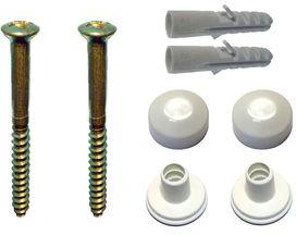 Sol bevest.set 2x 6x80 wit