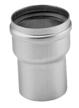 Enkelwandige Rookgas Buis 80MM Mof/Spie 100MM