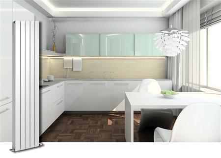 Therm alustyle 1800/4 1833x320mm wit - Afbeelding 2