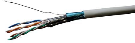 Sol kabel cat6a f/ftp 4p dca wit h500m