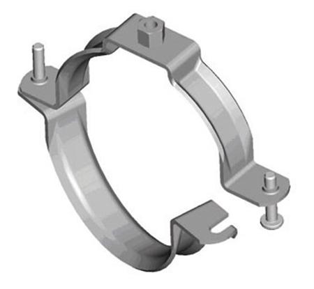 Sol ophangbeugel staal 75mm moer m8/m10