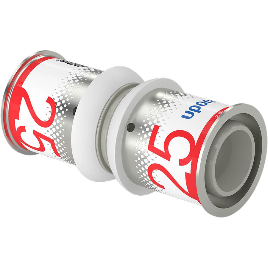 Uponor Kunststof PPSU Rechte Koppeling 25x25