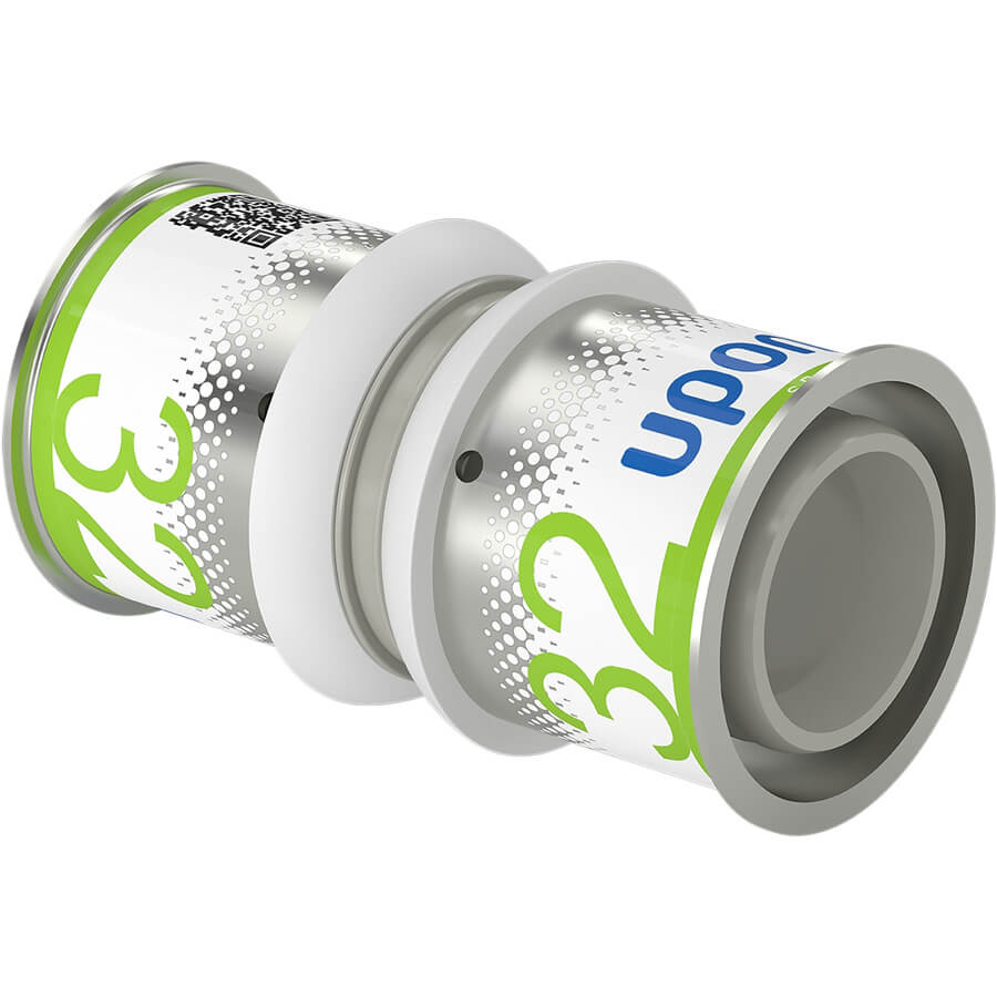 Uponor Kunststof PPSU Rechte Koppeling 32x32