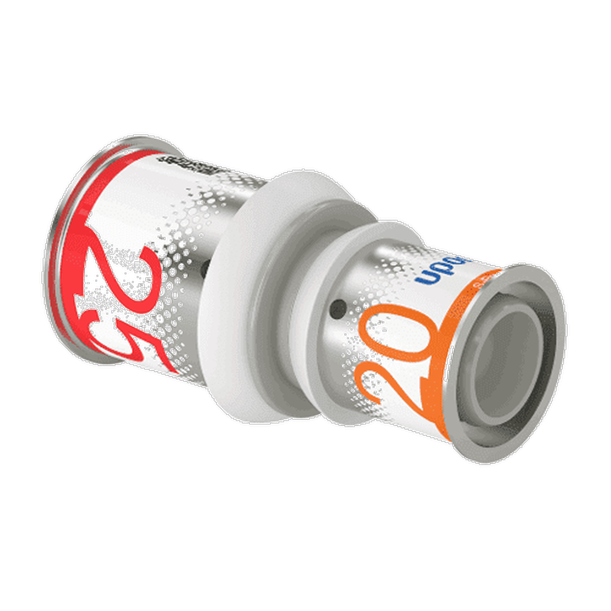 Uponor Kunststof PPSU Rechte Koppeling 25x20