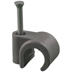 Spijkerclips 8-10 100 stuks Grijs