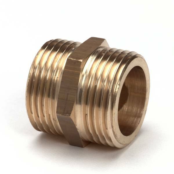 Dubbele Nippel 3/8"x3/8"