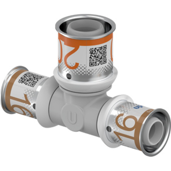 Uponor Kunststof PPSU T Koppeling 16x20x16