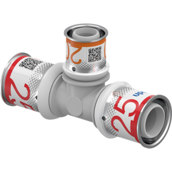 Uponor Kunststof PPSU T Koppeling 25x20x25