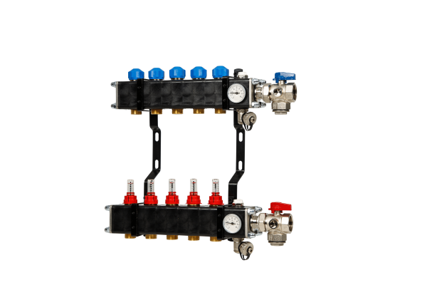 VTE Composiet Open Verdeler 5 Groepen (Zonder Pomp)