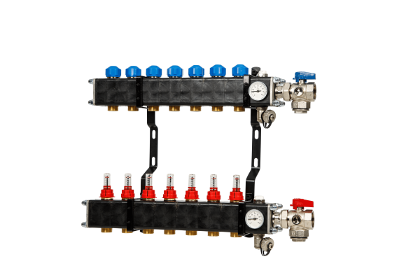 VTE Composiet Open Verdeler 7 Groepen (Zonder Pomp)