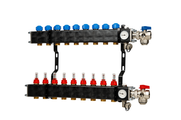 VTE Composiet Open Verdeler 9 Groepen (Zonder Pomp)