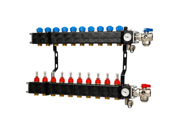 VTE Composiet Open Verdeler 10 Groepen (Zonder Pomp)