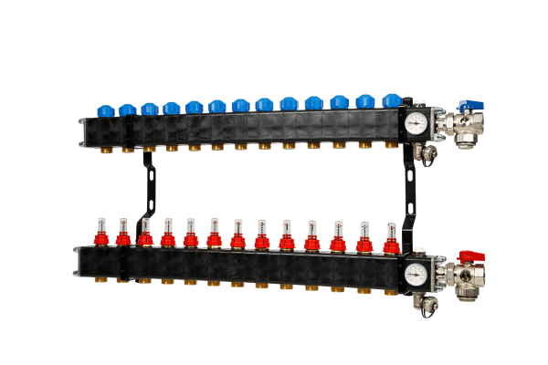 VTE Composiet Open Verdeler 12 Groepen (Zonder Pomp)