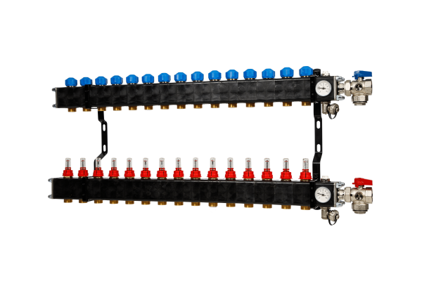 VTE Composiet Open Verdeler 14 Groepen (Zonder Pomp)