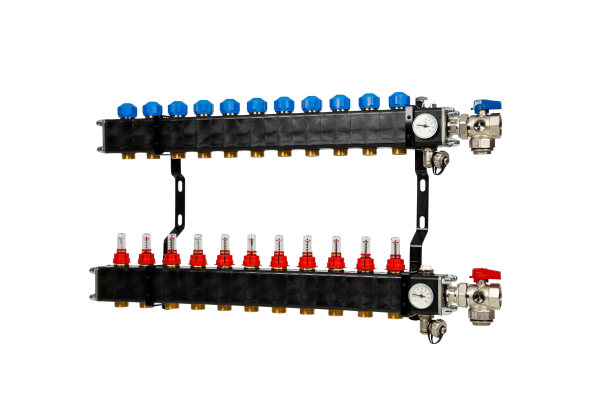 VTE Composiet Open Verdeler 16 Groepen (Zonder Pomp)