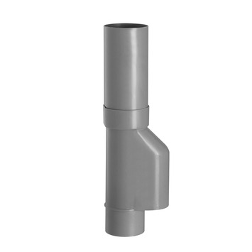 Pvc Bladafscheider 80mm Grijs