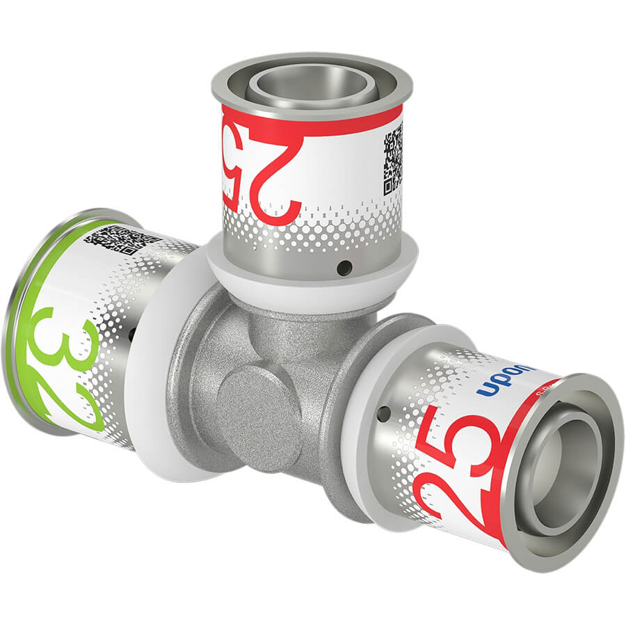 Uponor S-Press Plus T-Stuk 32x25x25mm