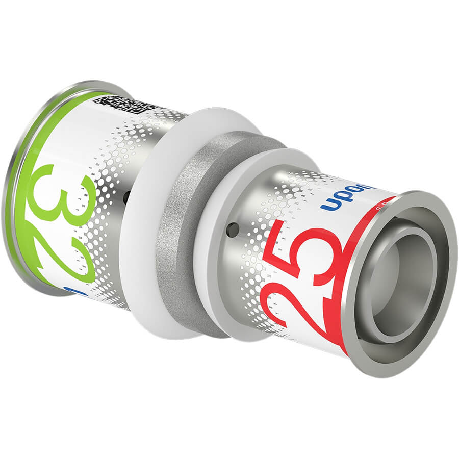 Uponor S-Press Plus Verloopkoppeling 32x25mm