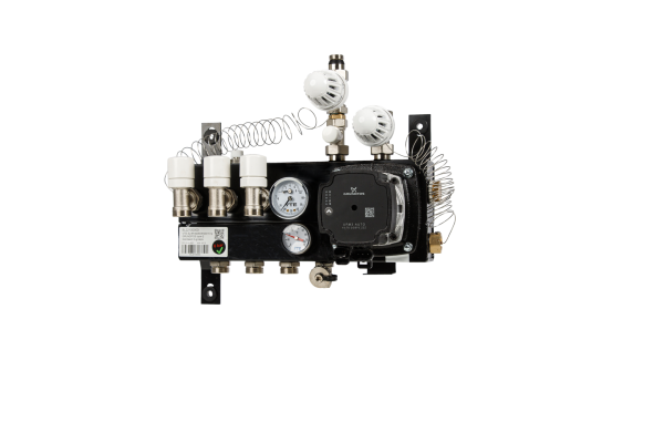 VTE Slim Stadsverdeler 3- Groeps Met Grundfos UPM3  A-Label Pomp