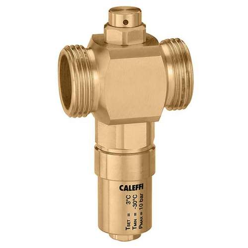 Caleffi iStop LT 1" (Klein) Warmtepomp Vorstbeveiligingsklep 65°C - 108601