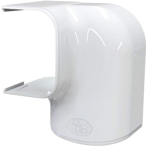 Optima Leidinggoot Linksdraaiende Bocht MRS75 RAL9010