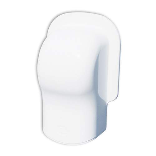 Optima Leidinggoot Muurafdekkap TM75 RAL9010