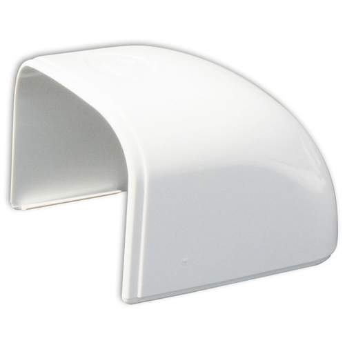 Optima Leidinggoot Eindkap TC62 RAL9010