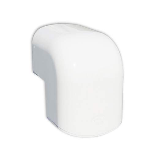 Optima Leidinggoot Buitenbocht CAE75 RAL9010