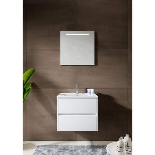 New Style Badkamermeubel Set Hoogglans Wit 60CM