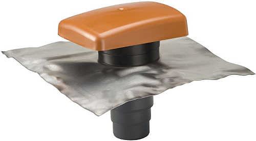 Ubbink Ventilatiepan Terracotta 100-160