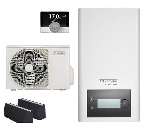 Remeha Elga Ace Split Hybride Warmtepomp 4kW - Pakket